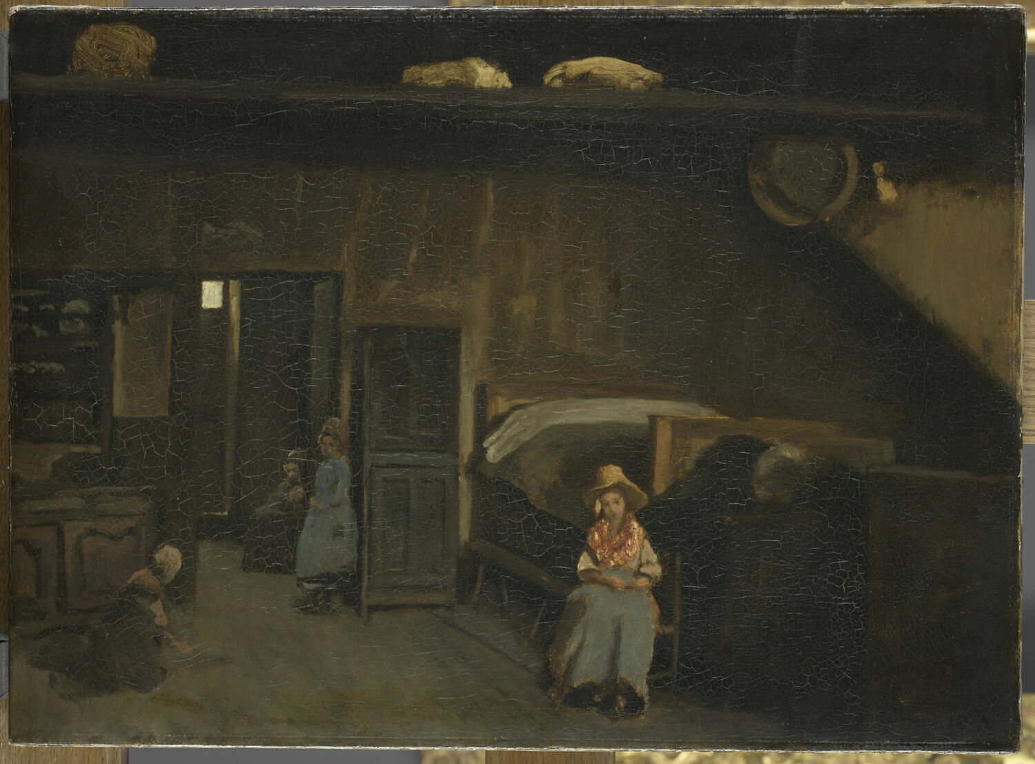 Intérieur au Mas-Bilier